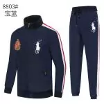 survetement polo ralph lauren homme jacket big pony bleu